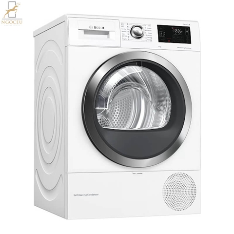 Máy sấy quần áo 8Kg Bosch WTW876H8SG – Series 8