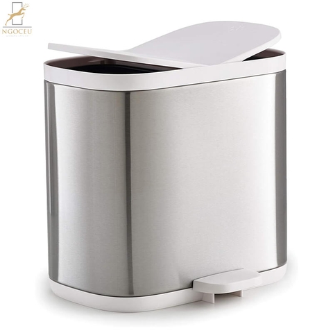 Thùng rác 2 ngăn Joseph Joseph tái chế thép Split 6