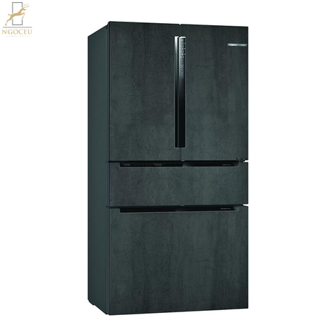 Tủ lạnh 4 cửa kiểu Pháp Bosch KFN96PX91I - Serie 8