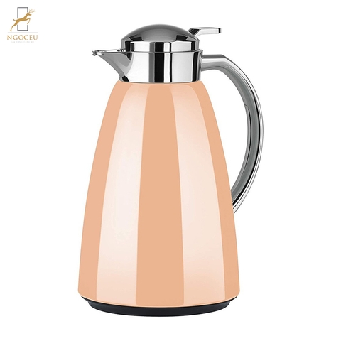 Ấm giữ nhiệt Emsa Campo 1L - Màu Cam Nhạt