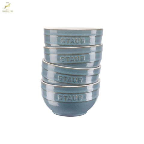 Bộ 4 bát Staub 14cm – Màu Xanh Cổ Lam