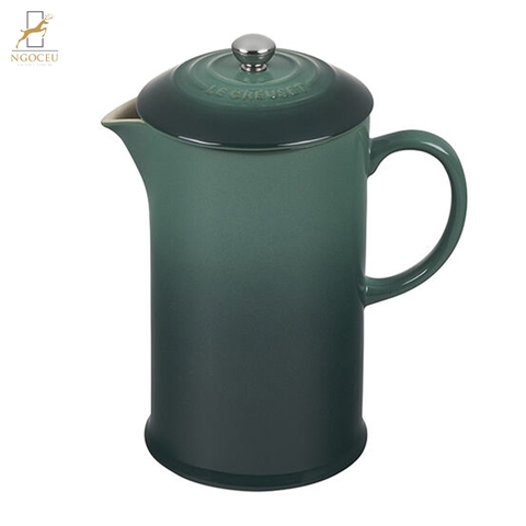 Bình Pha Cà Phê Le Creuset French Press - Màu Xanh Lục