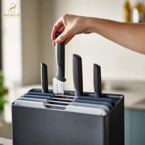 Bộ dao thớt 8 món Joseph Joseph Folio Plus 60216