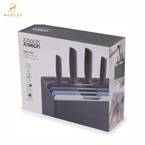 Bộ dao thớt 8 món Joseph Joseph Folio Plus 60216
