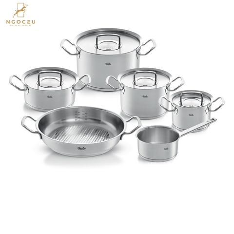 Bộ nồi vung thép 6 món Fissler Original Profi Collection
