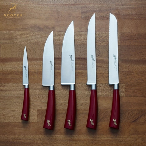 Bộ dao 6 món Berkel - Màu Đỏ