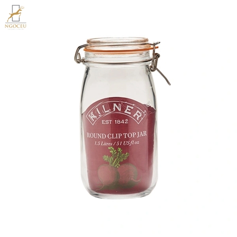 Kilner - Hũ Thủy Tinh Tròn - 1.5L