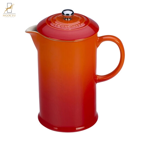 Bình Pha Cà Phê Le Creuset French Press - Màu Cam