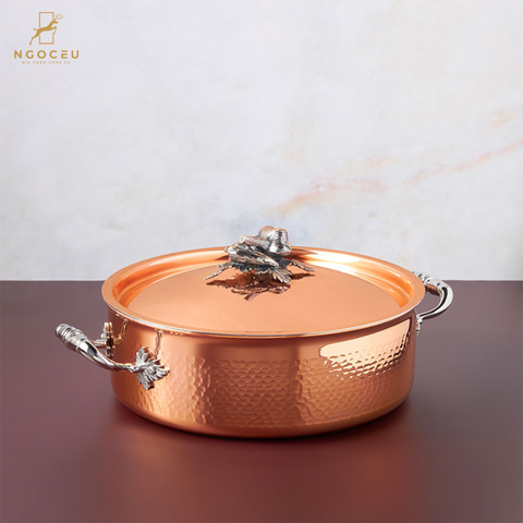 Nồi Ruffoni Opus Cupra Semifonda Rame - 26cm