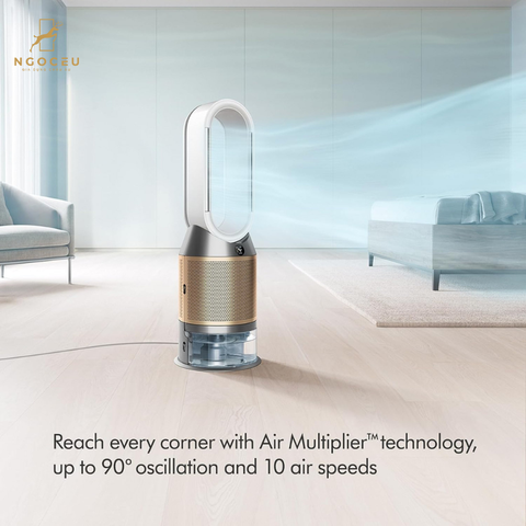Quạt không cánh kèm lọc không khí kết hợp tạo ẩm 3in1 Dyson PH04