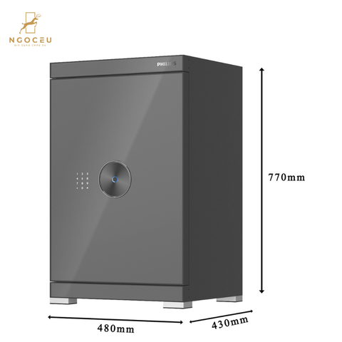 Két sắt Philips SBX602-7CU 113kg - Màu Xám