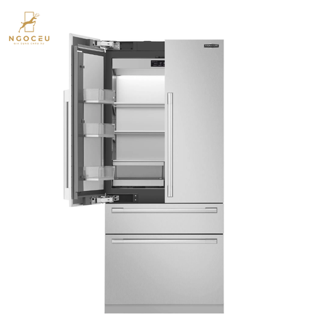 Tủ lạnh 486L âm tủ cửa kiểu Pháp Signature SKSFD3614P - 90cm