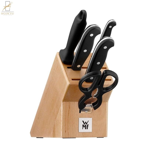 Bộ dao 6 món WMF Asia Messerblock Spitzenklasse Plus