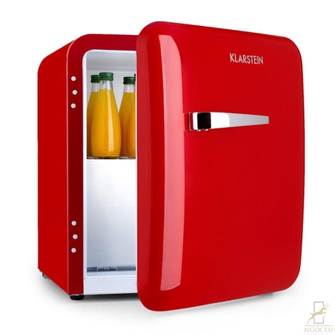 Tủ Lạnh Klarstein Audrey Mini 2in1 – 48L – Màu đỏ