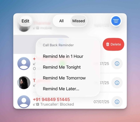 iOS 26 mới có thêm tính năng mới cho hội