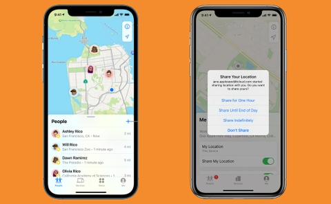 Tính năng chia sẻ vị trí bằng iPhone và iPad cho ai đó sẽ cần và đây là hướng dẫn