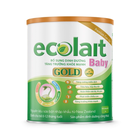 Ecolait Gold Baby - dành cho trẻ từ 0 - 12 tháng