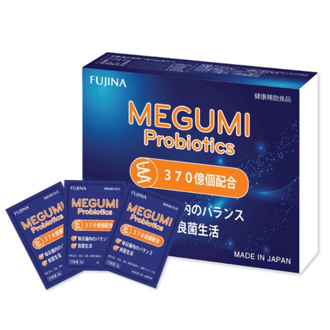 Fujna Megumi Probiotics – Bào tử 37 tỉ lợi khuẩn - trị táo bón giai đoạn 2,3,4 của bé
