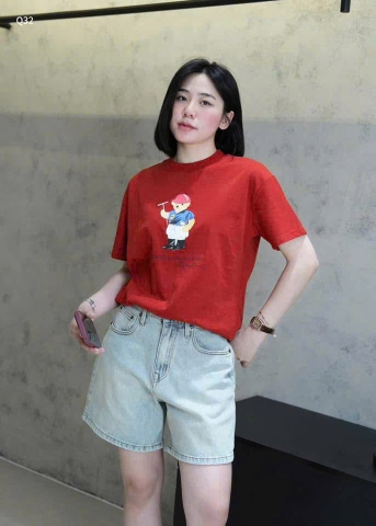 QUAN039- quần jeans ngố xanh ghi  hàng nhà máy full tem