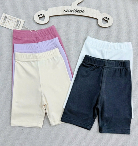 CB286- combo 5 quần legging bé gái chat zip màu đẹp