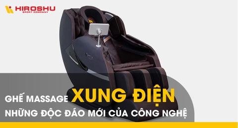 Ghế massage xung điện - Những độc đáo mới của công nghệ
