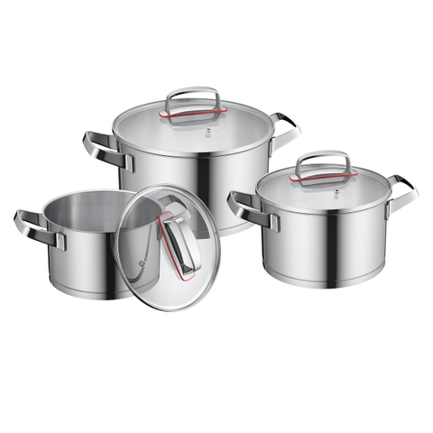Bộ Nồi EUROSUN MC1805-Visions Cao Cấp 6 Món, INOX SUS304 3 Lớp Bộ Nồi EUROSUN MC1805-Visions Cao Cấp 6 Món, INOX SUS304 3 Lớp