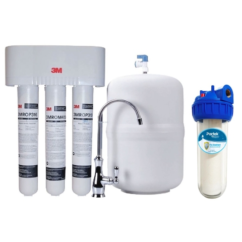 Máy Lọc Nước 3M RO301 Công nghệ RO Không Dùng Điện - Nhập Khẩu Mỹ Máy Lọc Nước 3M RO301 Công nghệ RO Không Dùng Điện - Nhập Khẩu Mỹ