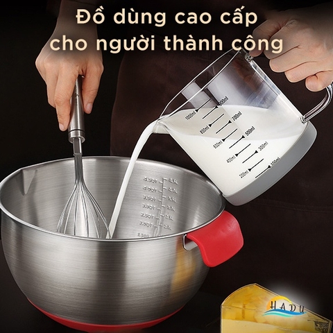 Bình Lọc Dầu Ăn Thủy Tinh Borosilicate SSGP, Kèm Rây Lọc Inox, Nắp Đậy Kín, Đạt Chất Lượng LFGB Đức