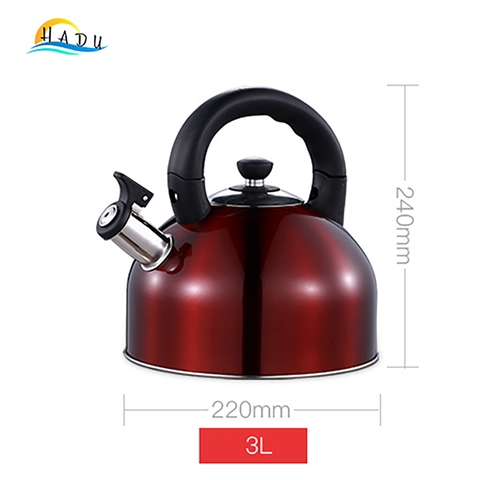 Ấm Đun Nước Bếp Từ Inox 304 CCKO 3L, Có Còi Báo Sôi, Đáy 5 Lớp, Nấu Nhanh