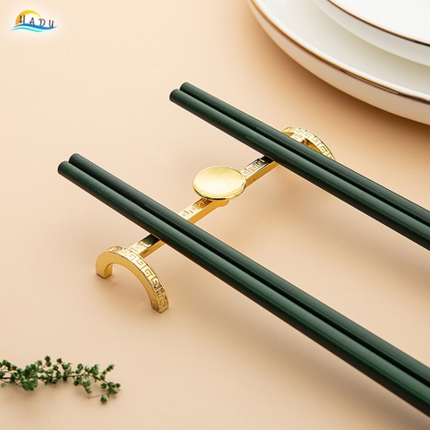 Bộ 10 Đôi Đũa Sợi Thủy Tinh HADU Chống Trơn, Chống Mốc, Màu Đen Bạc, Dài 27.3cm