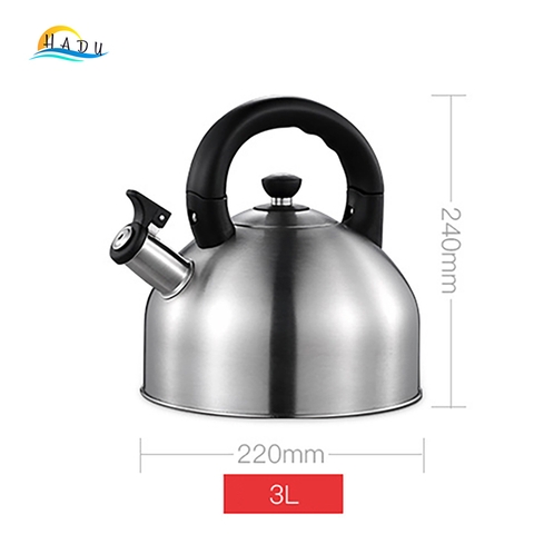 Ấm Đun Nước Bếp Từ Inox 304 CCKO 3L, Có Còi Báo Sôi, Đáy 5 Lớp, Nấu Nhanh