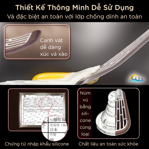 Xẻng Lật Lọc Dầu Silicone SSGP, Chịu Nhiệt, Không Trầy Xước Nồi, Đạt Chất Lượng LFGB Đức