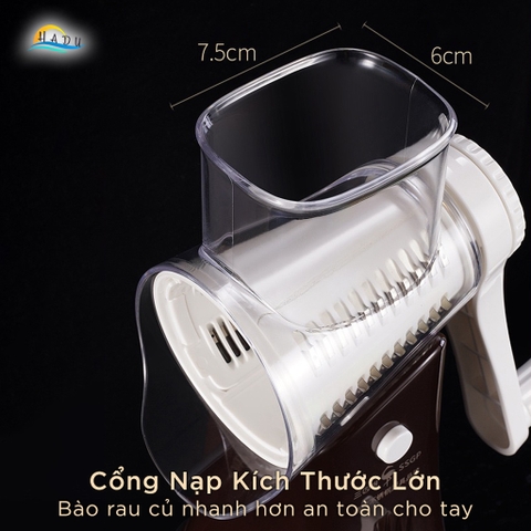 Bộ Dụng Cụ Bào Nạo Rau Củ Đa Năng, Lưỡi Dao Inox 304, Đáy Hút Chắc Chắn, Tiết Kiệm Thời Gian, Dễ Sử Dụng SSGP
