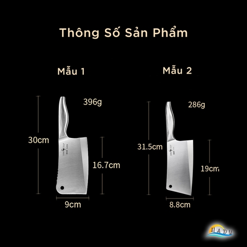 Dao Chặt Xương Thịt Gà Kiểu Nhật Bản Cao Cấp Đạt Chất Lượng Đức SSGP