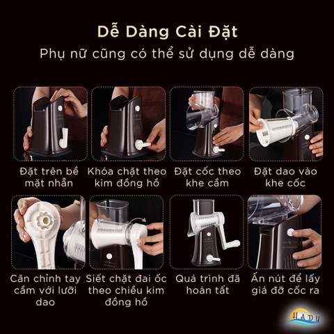 Bộ Dụng Cụ Bào Nạo Rau Củ Đa Năng, Lưỡi Dao Inox 304, Đáy Hút Chắc Chắn, Tiết Kiệm Thời Gian, Dễ Sử Dụng SSGP