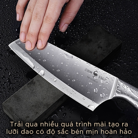 Dao Làm Bếp Cao Cấp Đa Năng Kiểu Nhật Bản Đạt Chất Lượng Đức SSGP