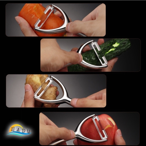 Dao Bào Rau Củ Chữ Y SSGP, Lưỡi Thép 420 Sắc Bén, Cán Inox 304, Gọt Vỏ Nhanh, Đạt Chất Lượng LFGB Đức