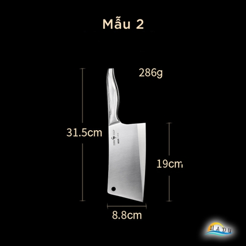 Dao Chặt Xương Thịt Gà Kiểu Nhật Bản Cao Cấp Đạt Chất Lượng Đức SSGP