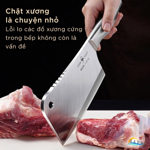Dao Chặt Xương Thịt Gà Kiểu Nhật Bản Cao Cấp Đạt Chất Lượng Đức SSGP