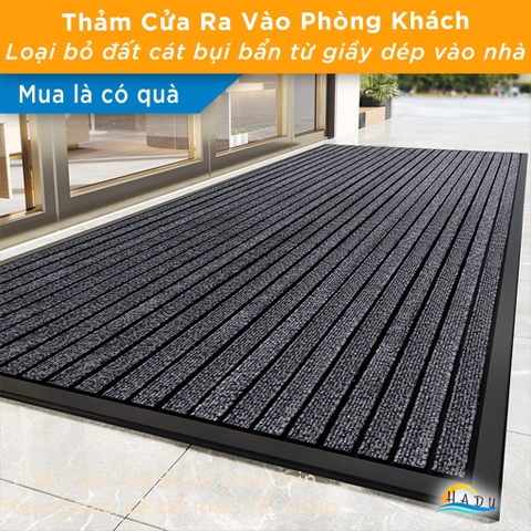 Thảm Bếp Chống Trượt HADU, Chống Mỏi Chân, Chống Nước, 50x80cm, Chất Liệu PVC