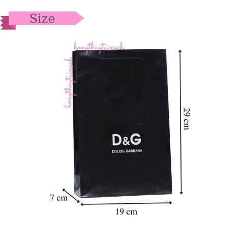 Túi Giấy D&G Size Nhỏ 19cm