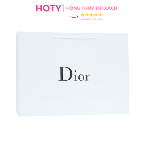 Túi Giấy Dior Trắng Size Lớn 42cm