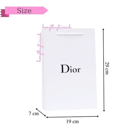 Túi Giấy Dior Size Nhỏ 19cm
