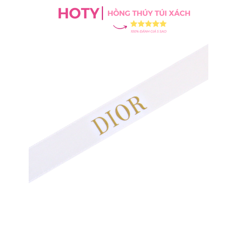 Ruy Băng Dior Trắng 1.5cm