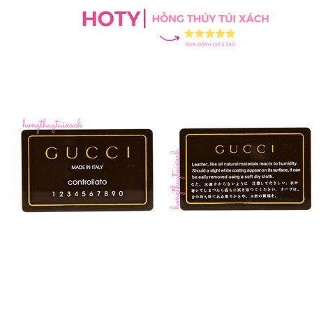 Thẻ Gucci Card Gucci