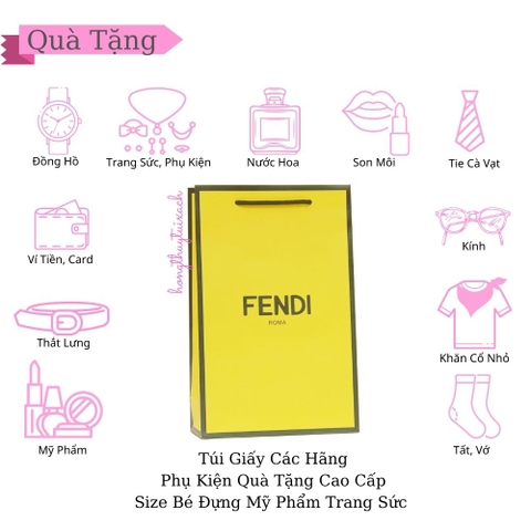 Túi Giấy Fendi Size Nhỏ 19cm