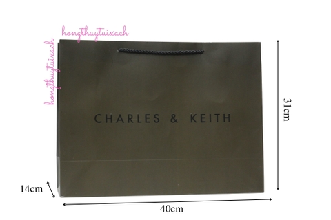 Túi Giấy Charles & Keith Size Lớn 42cm