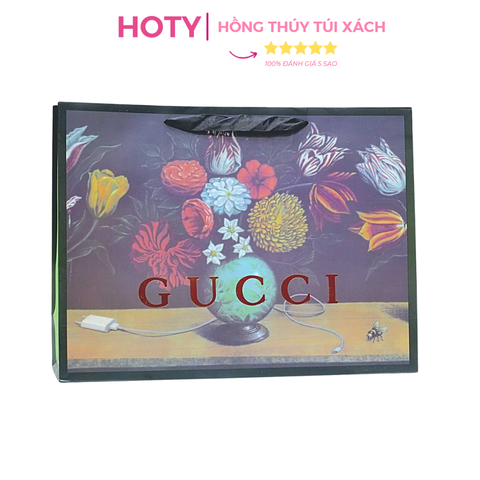 Túi Giấy Gucci Lọ Hoa Size Lớn 42cm