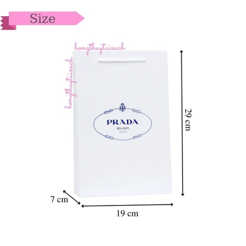 Túi Giấy Prada Size Nhỏ 19cm