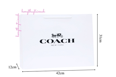 Túi Giấy Coach Size Lớn 42cm